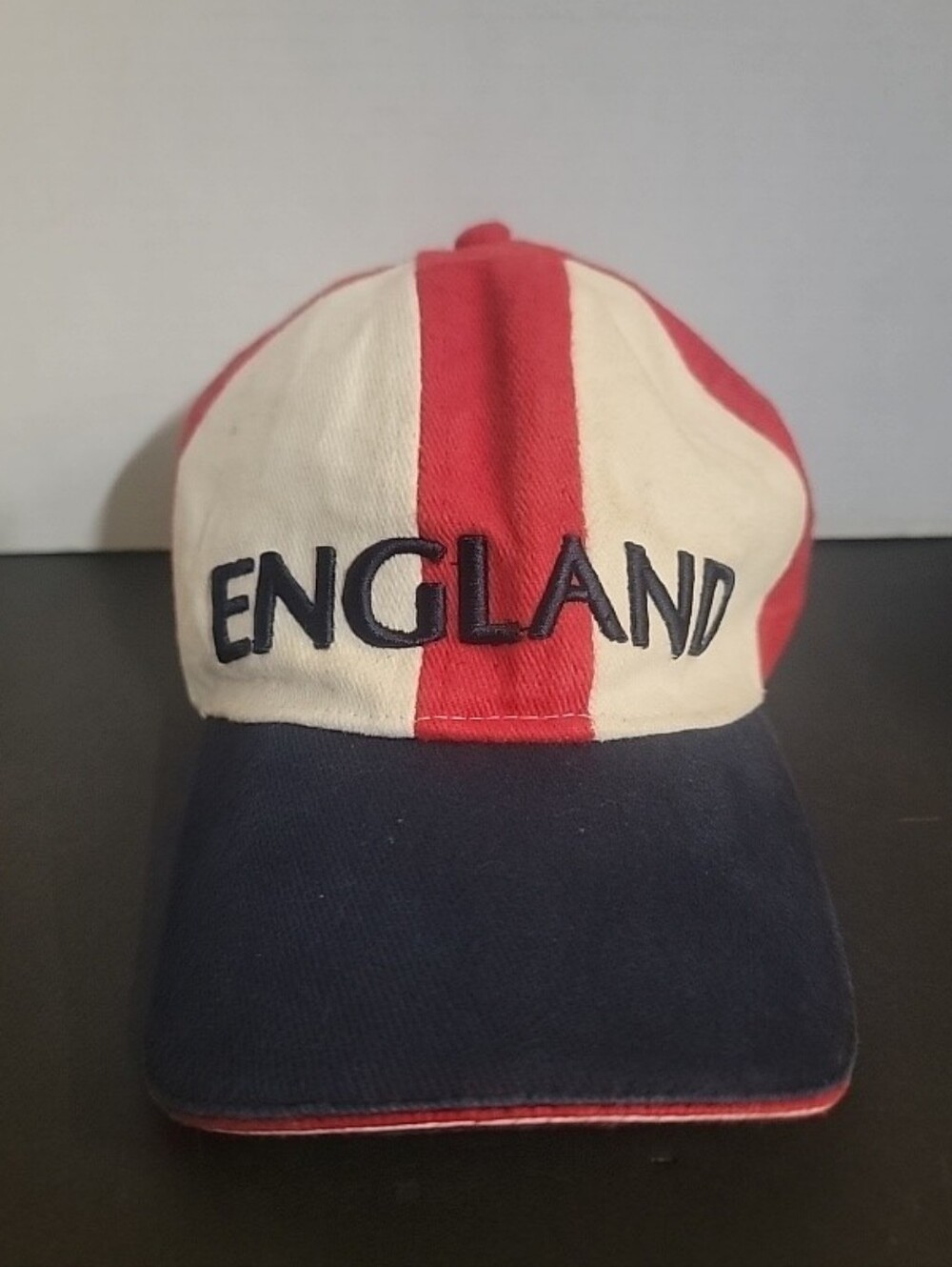 England Vintage Baseball Cap - Red, White & Blue